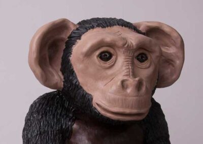 Chimpanzee Sculpture – Vulnerable